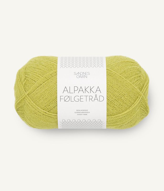 UT Alpakka Følgetråd 9825 Sunny Lime